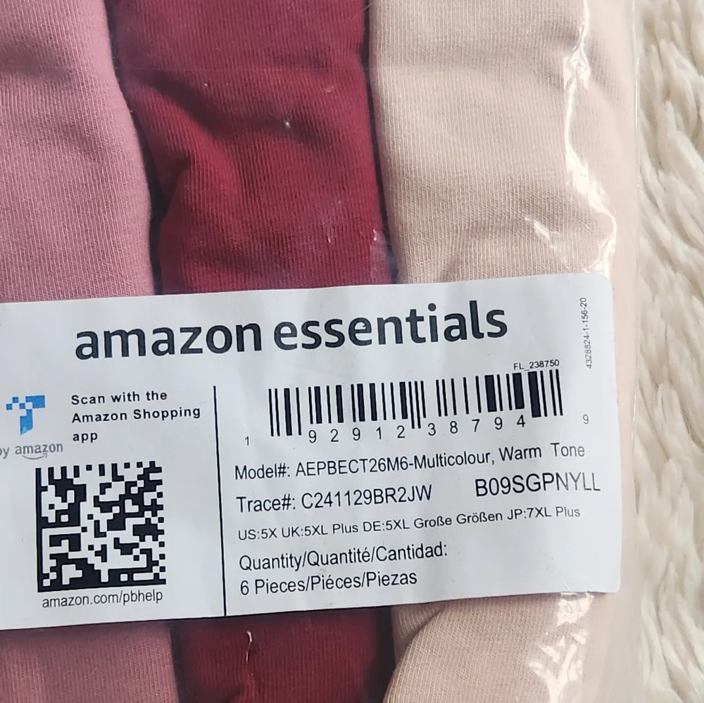 Amazon Essentials Women's Cotton Midi Brief Underwear
